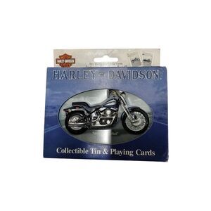 Harley-Davidson Tin Collectable Sealed Playing‎ cards